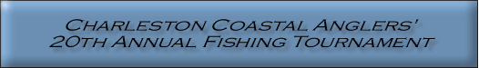 Charleston Coastal Anglers' Main Page